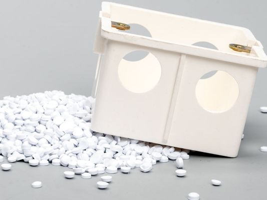 Rigid UPVC Fitting Compound Granules PVC Pellets For  Injection Grade  Pvc White Plastic Granules Injection Molding PVC Particle Polyvinyl Chloride Pellet Material