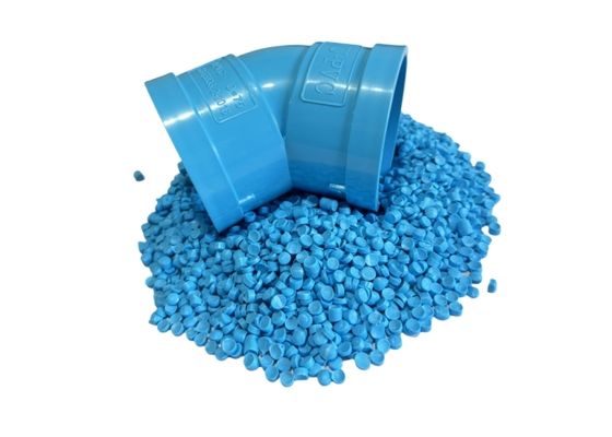 Hạt nhựa PVC Compound nguyên liệu thô cho ống uốn UPVC cứng, nguyên liệu PVC thô nguyên sinh hoặc tái chế hạt nhựa PVC Compound cho phụ kiện ống PVC